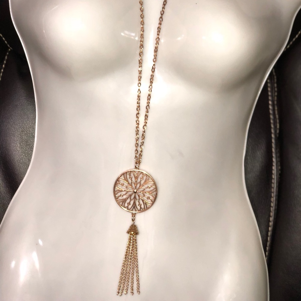 Waist legth necklace